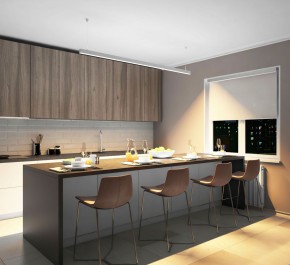 DK9203-WH Линейный светильник 52W 2000mm 3000K, белый в Кургане - kurgan.ok-mebel.com | фото 4