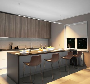 DK9253-WH Линейный светильник 62W 2500mm 3000K, белый в Кургане - kurgan.ok-mebel.com | фото 4