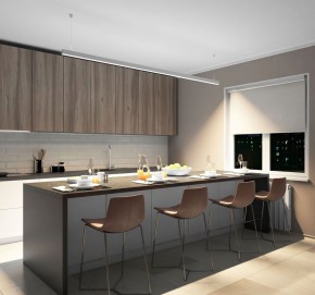 DK9254-WH Линейный светильник 62W 2500mm 4000K, белый в Кургане - kurgan.ok-mebel.com | фото 4