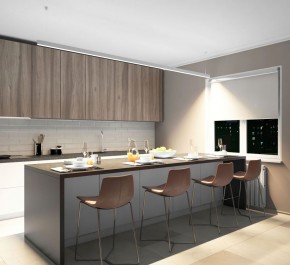 DK9304-WH Линейный светильник 72W 3000mm 4000K, белый в Кургане - kurgan.ok-mebel.com | фото 4