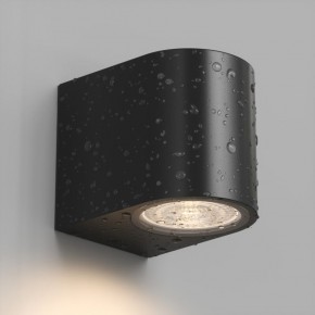 DK9790-BK Настенный уличный светильник NARVIK, IP44, GU10 LED, до 15 Вт, черный, алюминий в Кургане - kurgan.ok-mebel.com | фото 3