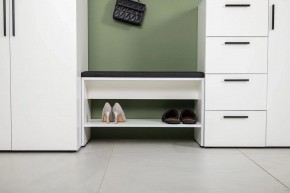 ЭЙР прихожая (модульная) Белый Шагрень в Кургане - kurgan.ok-mebel.com | фото 23