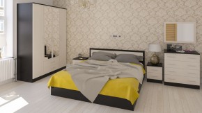 Фиеста Кровать 1800, цвет венге/дуб лоредо, ШхГхВ 183,5х203,5х80 см., сп.м. 1800х2000 мм., без матраса, основание есть в Кургане - kurgan.ok-mebel.com | фото 5