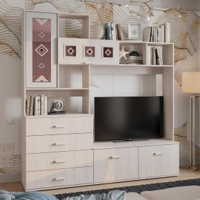 Гостиная Белла (модульная) ясень белый в Кургане - kurgan.ok-mebel.com | фото 15
