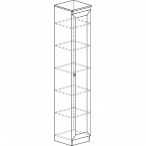 Гостиная Инна 1 Денвер светлый в Кургане - kurgan.ok-mebel.com | фото 2