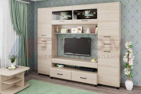 Гостиная Камелия Композиция 10 (Ясень Асахи) в Кургане - kurgan.ok-mebel.com | фото