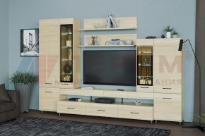 Гостиная Камелия Композиция 3 (Ясень Асахи) в Кургане - kurgan.ok-mebel.com | фото