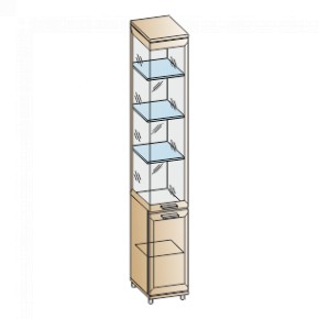 Гостиная Мелисса Композиция 12 (Акация Молдау) в Кургане - kurgan.ok-mebel.com | фото 7