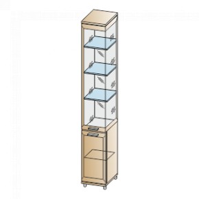 Гостиная Мелисса Композиция 5 (Ясень Асахи) в Кургане - kurgan.ok-mebel.com | фото 3