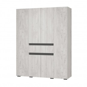 Гостиная Мрия (модульная) Бетон пайн светлый/Графит в Кургане - kurgan.ok-mebel.com | фото 15