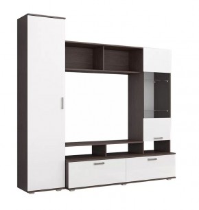 Гостиная Софи (венге/белый глянец) в Кургане - kurgan.ok-mebel.com | фото 2
