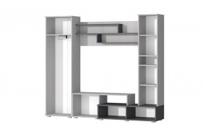 Гостиная Юна (Анкор светлый/Графит) в Кургане - kurgan.ok-mebel.com | фото 2