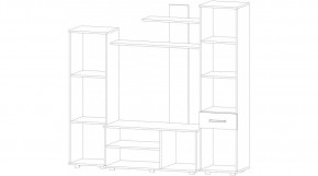 ИБИЦА Гостиная (венге/анкор светлый) в Кургане - kurgan.ok-mebel.com | фото 2