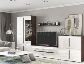 КИМ Шкаф с подсветкой (белый) в Кургане - kurgan.ok-mebel.com | фото 6