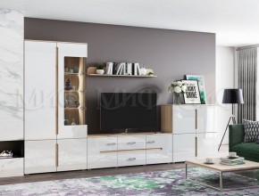 КИМ Шкаф с подсветкой (белый) в Кургане - kurgan.ok-mebel.com | фото 7