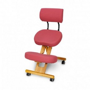 Коленный стул со спинкой Smartstool KW02В + Чехлы в Кургане - kurgan.ok-mebel.com | фото 5