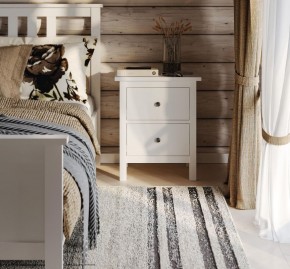 Комод 02 Кантри белый с двумя ящиками в Кургане - kurgan.ok-mebel.com | фото 4