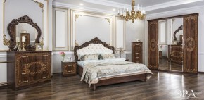 Комод 4 ящика с Зеркалом Патрисия (караваджо) в Кургане - kurgan.ok-mebel.com | фото 4