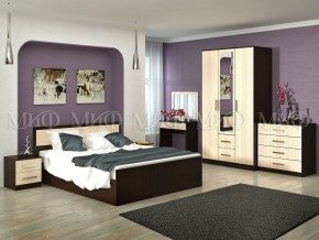 ФИЕСТА Комод 800 (Дуб беленый/Венге) в Кургане - kurgan.ok-mebel.com | фото 2
