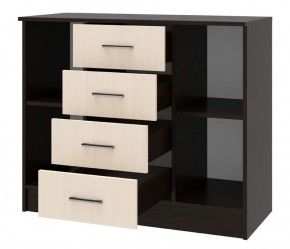 СОФИЯ Комод К1000 2Д (венге/дуб белфорт) в Кургане - kurgan.ok-mebel.com | фото 2