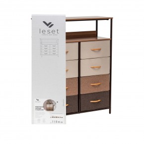 Комод Leset Локи 8 ящ. с полкой в Кургане - kurgan.ok-mebel.com | фото 10