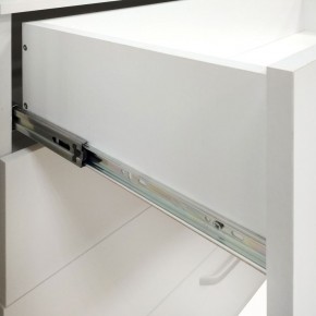 Комод мини Париж (Белый тиснение) в Кургане - kurgan.ok-mebel.com | фото 4