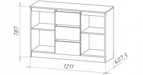 НИЦЦА-5 Комод (НЦ.05) в Кургане - kurgan.ok-mebel.com | фото 2