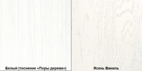 Комод в гостиную Ливерпуль (Белый/Ясень Ваниль) в Кургане - kurgan.ok-mebel.com | фото 3