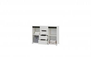 Комод Вега 1200 (Крафт белый - Венге) в Кургане - kurgan.ok-mebel.com | фото 2
