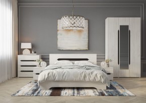 Комод Вега 800 (Крафт белый - Венге) в Кургане - kurgan.ok-mebel.com | фото 3