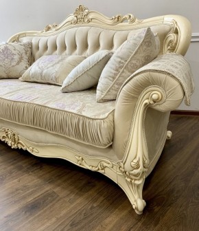 Комплект мягкой мебели Мона Лиза (крем) с раскладным механизмом в Кургане - kurgan.ok-mebel.com | фото 5