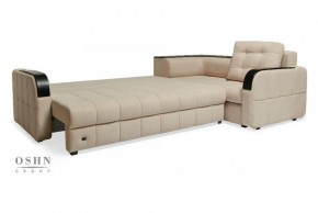 Комплект мягкой мебели Остин Garcia Ivory (Рогожка) Угловой + 1 кресло в Кургане - kurgan.ok-mebel.com | фото 3