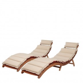 Комплект шезлонги и столик AFM-803A-T133 Beige (2+1) в Кургане - kurgan.ok-mebel.com | фото 2