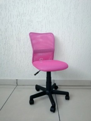 Кресло Barneo K-401 детское (розовая ткань/сетка) в Кургане - kurgan.ok-mebel.com | фото 1