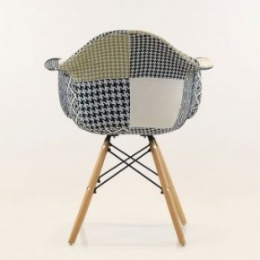 Кресло Barneo N-14 Patchwork трехцветный в Кургане - kurgan.ok-mebel.com | фото 3