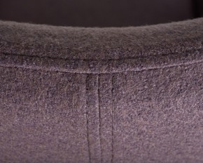 Кресло дизайнерское DOBRIN EGG, серая ткань AF7 в Кургане - kurgan.ok-mebel.com | фото 12