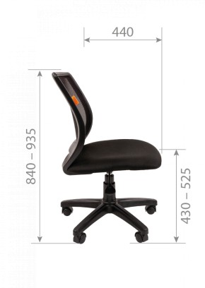 Кресло для оператора CHAIRMAN 699 Б/Л (ткань стандарт/сетка TW-01) в Кургане - kurgan.ok-mebel.com | фото 7