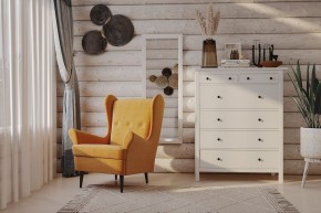 Кресло для отдыха Вало жёто-оранжевый, ткань рогожка в Кургане - kurgan.ok-mebel.com | фото 3