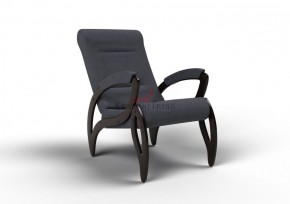 Кресло для отдыха Зельден 20-Т-ГР (ткань/венге) ГРАФИТ в Кургане - kurgan.ok-mebel.com | фото 1