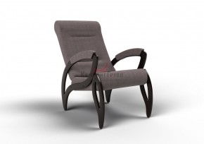 Кресло для отдыха Зельден 20-Т-ГР (ткань/венге) ГРАФИТ в Кургане - kurgan.ok-mebel.com | фото 1