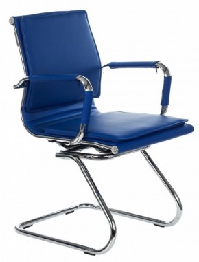 Кресло для посетителя Бюрократ CH-993-Low-V/blue синий в Кургане - kurgan.ok-mebel.com | фото