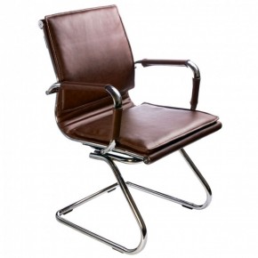 Кресло для посетителя Бюрократ CH-993-Low-V/Brown коричневый в Кургане - kurgan.ok-mebel.com | фото