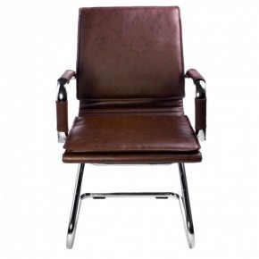 Кресло для посетителя Бюрократ CH-993-Low-V/Brown коричневый в Кургане - kurgan.ok-mebel.com | фото 4