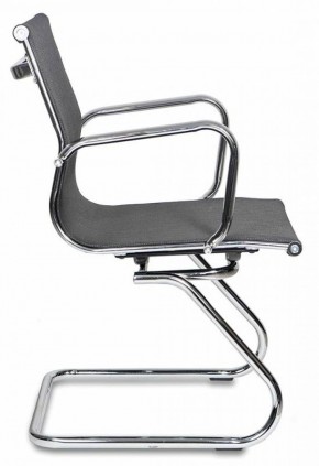 Кресло для посетителя Бюрократ CH-993-LOW-V/M01 черный в Кургане - kurgan.ok-mebel.com | фото 2