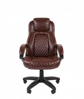 Кресло для руководителя  CHAIRMAN 432 (Экокожа коричневая) в Кургане - kurgan.ok-mebel.com | фото 2