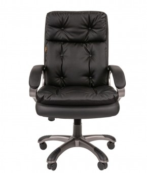 Кресло для руководителя  CHAIRMAN 442 (экокожа черная) в Кургане - kurgan.ok-mebel.com | фото