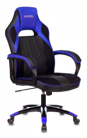 Кресло игровое Бюрократ VIKING 2 AERO BLUE черный/синий в Кургане - kurgan.ok-mebel.com | фото 1