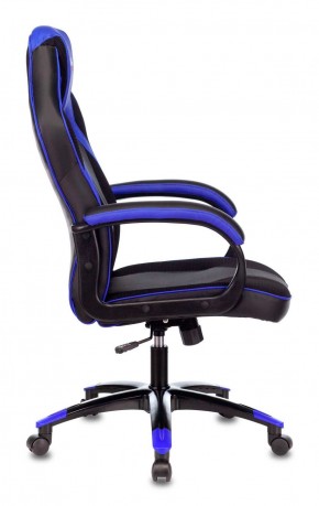 Кресло игровое Бюрократ VIKING 2 AERO BLUE черный/синий в Кургане - kurgan.ok-mebel.com | фото 3