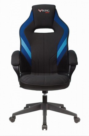 Кресло игровое Бюрократ VIKING 3 AERO BLUE черный/синий в Кургане - kurgan.ok-mebel.com | фото 2