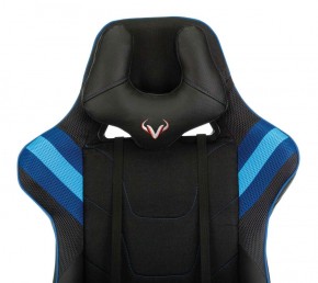 Кресло игровое Бюрократ VIKING 4 AERO BLUE черный/синий в Кургане - kurgan.ok-mebel.com | фото 6